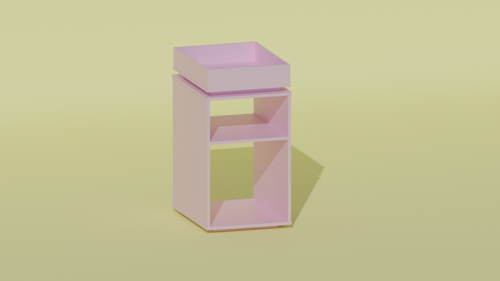 Simple Modern Bedside Table  preview image 1